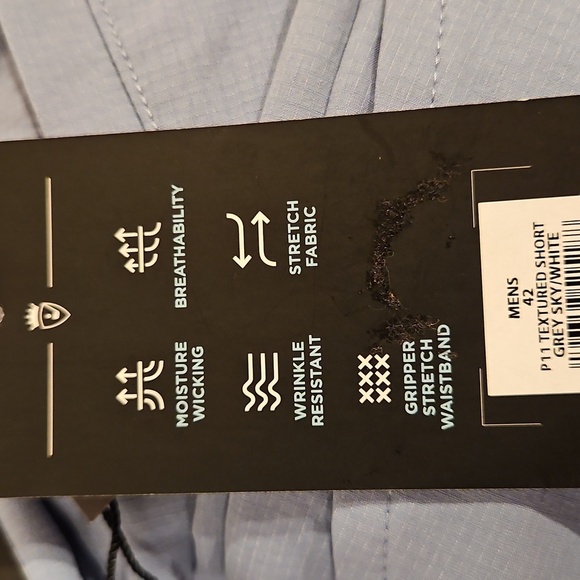 NWT Walter Hagen Men's Performance 11 Golf Shorts Sz. 42 9" Inseem UPF30 - Picture 7 of 7